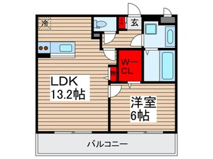 E．Ｉ．レジデンス Ａの物件間取画像